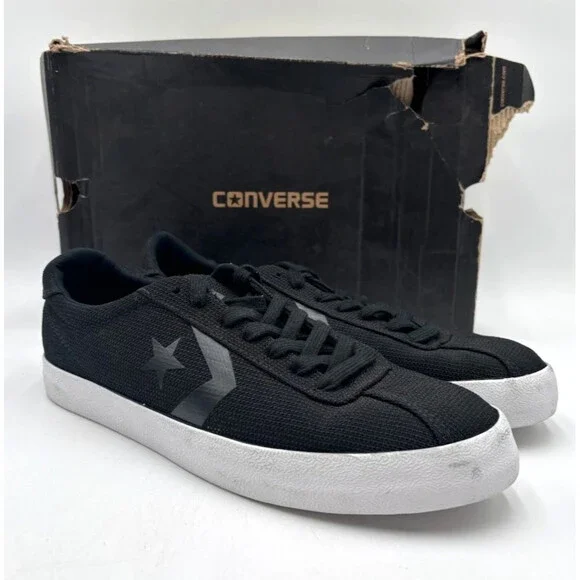 Converse BREAKPOINT OX 155778C Unisex NEW Sneakers Black US Size M9.5/W11 - Picture 1 of 11